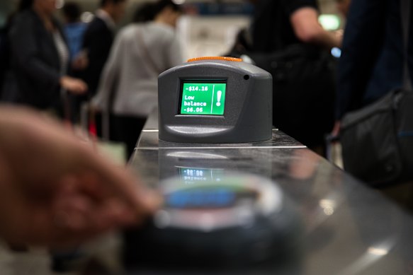 Opal readers will be switched off at train stations for two days.