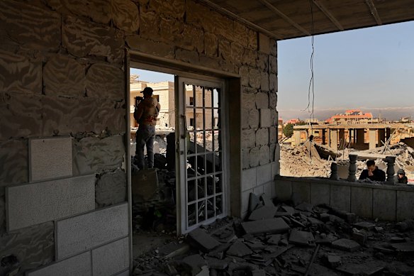 The Shreif family home was destroyed by an Israeli airstrike on March 13. 