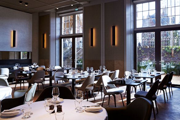 Michelin-starred RIJKS restaurant in Rijksmuseum Amsterdam.