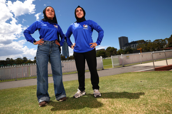 Firoza Amiri and Nahida Sapan will play for the Afghanistan XI in a match against the Cricket Without Borders XI Melbourne’s Junction Oval on Thursday.