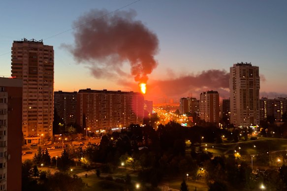 Ukraine has stepped up its long-range bombardment of the Moscow region and its oil refineries, like this one on Sunday.