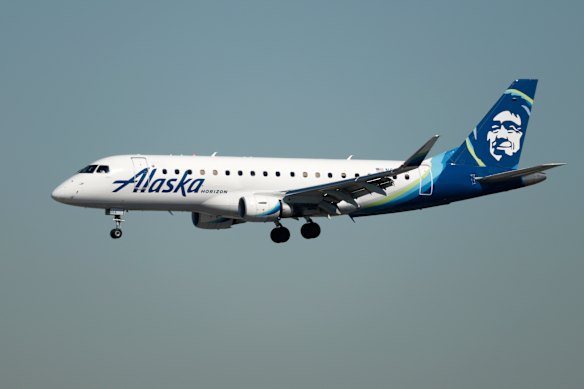 The Horizon Air Embraer 175 was able to land safely in Portland.