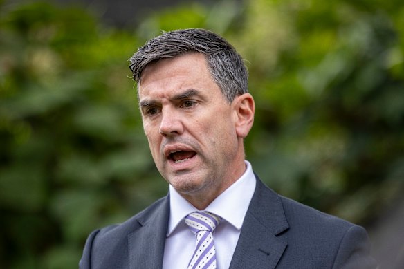 Opposition Leader Brad Battin.