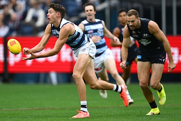 Connor O’Sullivan is Geelong’s best young prospect.