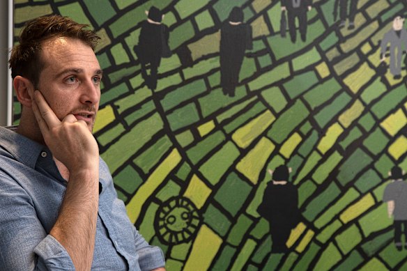 Former Essendon captain Jobe Watson now works in property. 
