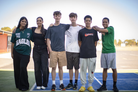 Lucy and Marley Pio, Riley and Mitchell Parks, Jackson and Elliott Foster.