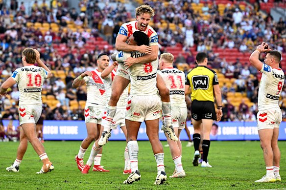 The Dragons believe they are on the up.