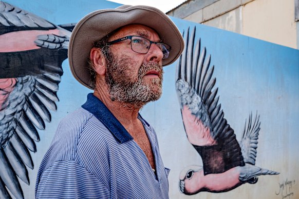 Simon Rose in Brewarrina.