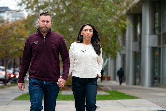 Virginia Giuffre’s brother, Sky Roberts, has long challenged his brother-in-law’s right to inherit her money.