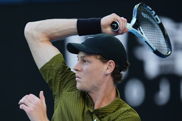 Jannik Sinner gunning for a third-straight Australian Open crown.