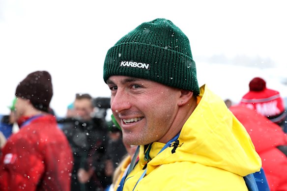 Cooper Woods basking in the afterglow.