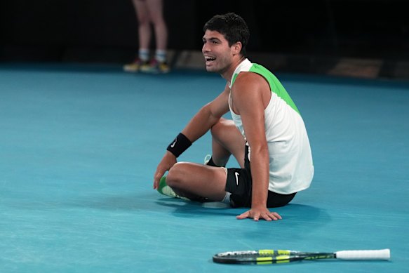 Carlos Alcaraz’s crowning moment; an Australian Open title to go with two each from Roland Garros, Wimbledon and the US Open.