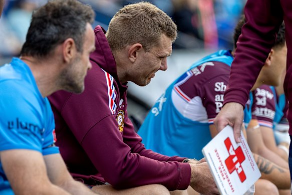 Scans confirmed a low-grade hamstring strain for Manly ace Tom Trbojevic