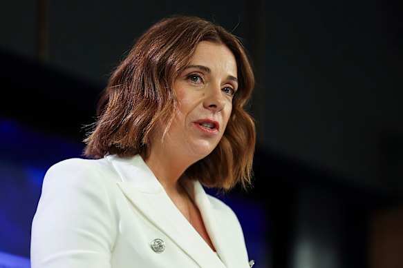 Minister for Communications and Minister for Sport Anika Wells.