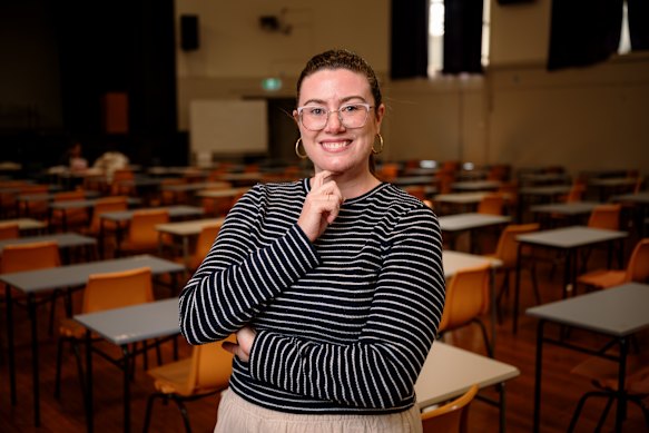 Rose Bay Secondary College history teacher Emily Lawson.