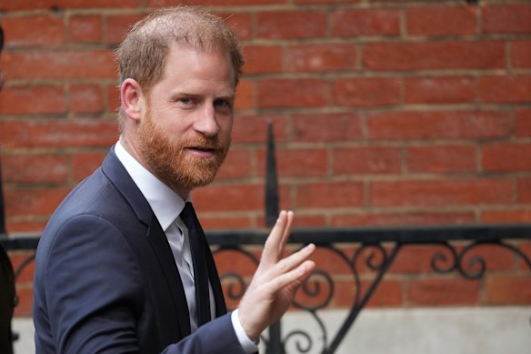 The letter was sent to Prince Harry’s team.