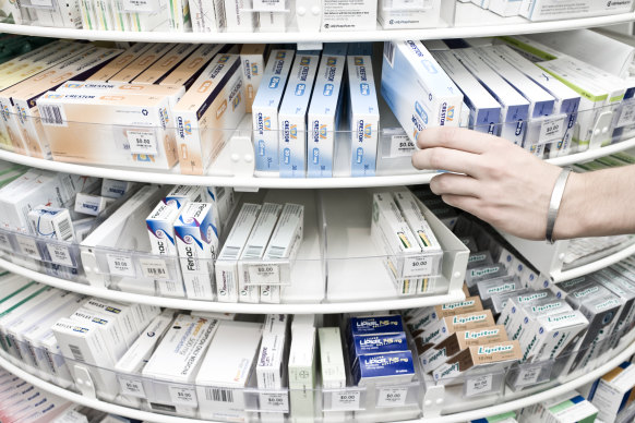 Pharmaceuticals are the third-biggest category in Australia’s export trade with the US, after beef and gold.