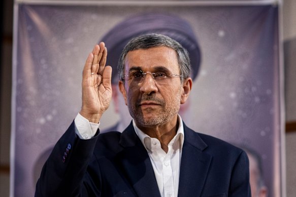 Nearly man: Mahmoud Ahmadinejad was apparently earmarked for an unlikely return to the top in Iran.