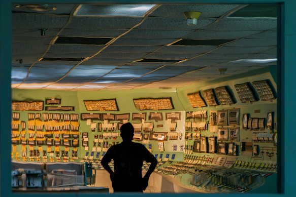 Another view of the dormant control room at Bataan.