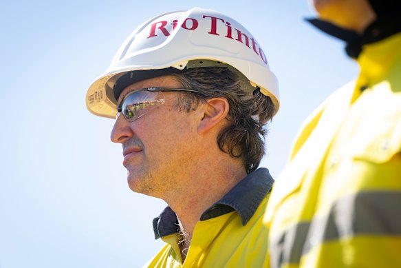 Rio’s new boss, Simon Trott.