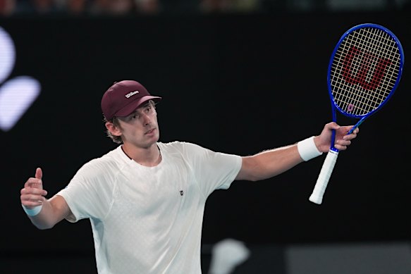 Alex de Minaur’s next challenge is getting comfortable where he is uncomfortable.