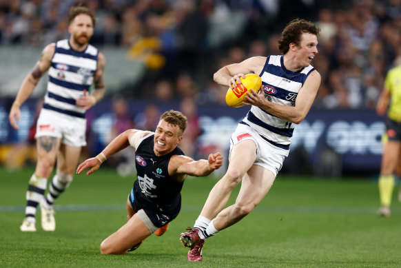  Max Holmes is central to the Cats’ dominance.