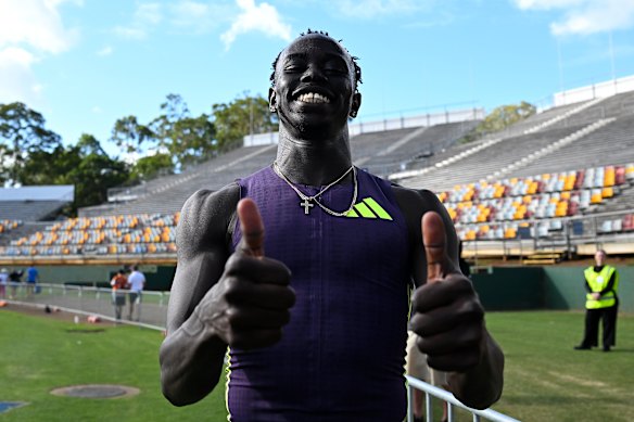 Gout Gout remains on course to develop into a generational Australian sprinter