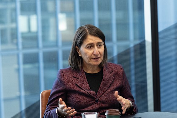 Gladys Berejiklian, Enterprise, Business and Institutional at Optus did not address the hearing.