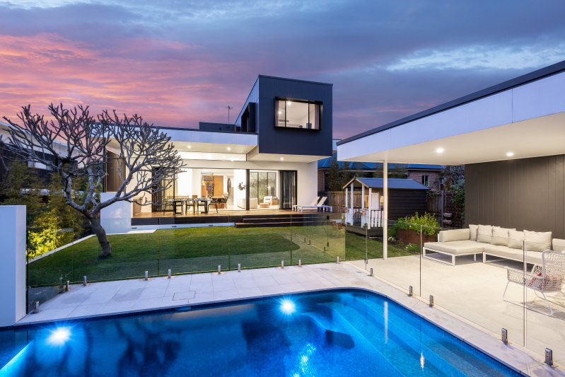 The Cronulla home of Jess Yates and Luke Egan goes to auction on November 2.