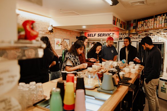Cupping sessions at Diggy Doos.