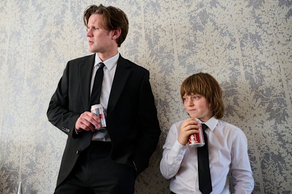 Matt Smith and Rafael Mathe are a mismatched father and son in The Death of Bunny Munro.