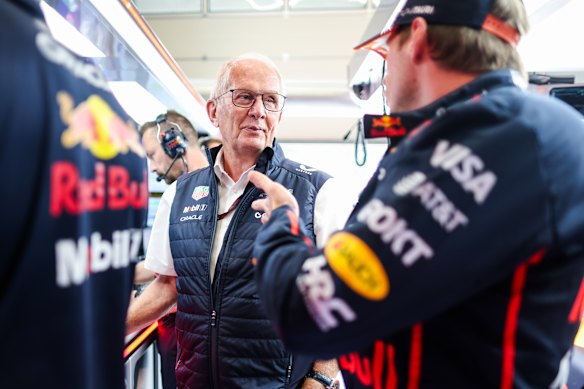 Red Bull Racing consultant Helmut Marko.