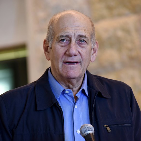 Former Israeli prime minister Ehud Olmert believes the current political crisis threatens his country’s identity.