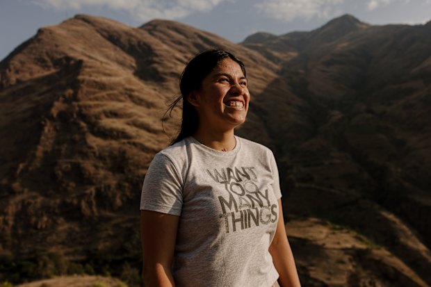 Xiomara has found a lifeline in Peru’s survivor network. “The group helps each of us become stronger.”