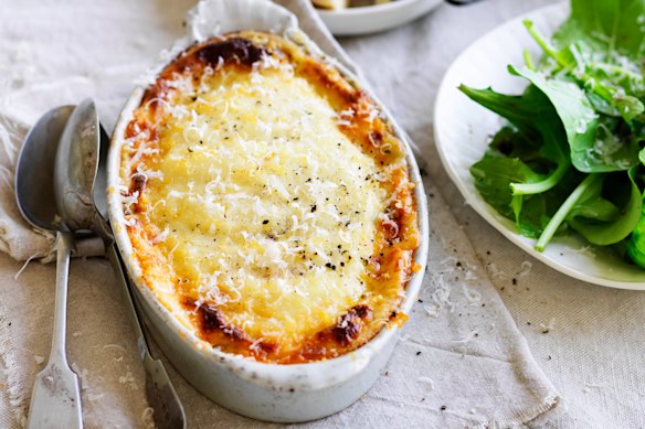 Neil Perry’s classic baked moussaka.