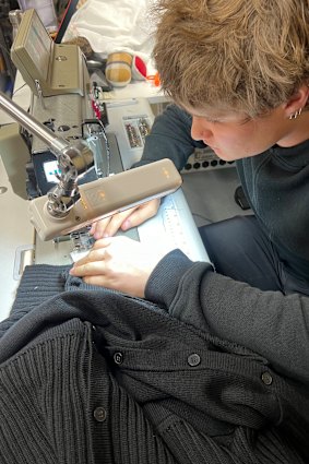 VCE graduate Angus Cassidy brought fashion and design to the fore in his VCE studies.