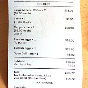 The bill.