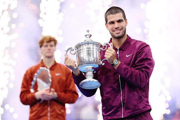 Carlos Alcaraz was dominant in the US Open final.