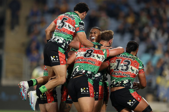 The Rabbitohs win their second game of the season.