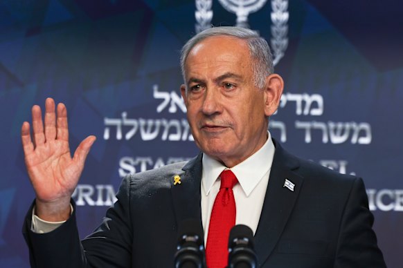 Israeli Prime Minister Benjamin Netanyahu has been accused of continuing the war for political reasons. 