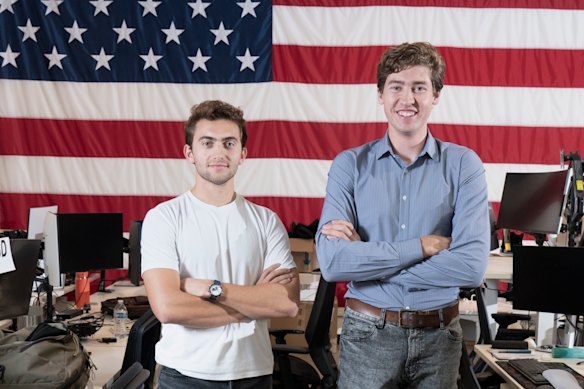 Soren Monroe-Anderson and Olaf Hichwa founded their company in 2023.