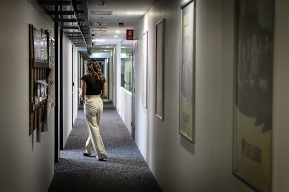 A quiet moment before recording.