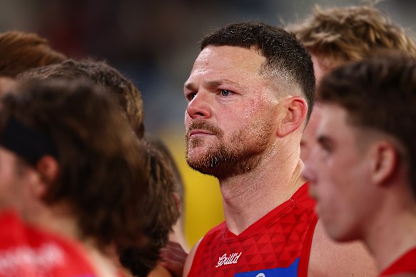 Steven May was concussed against Carlton.
