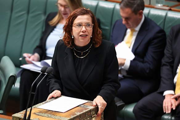 Minister for Employment and Workplace Relations Amanda Rishworth.