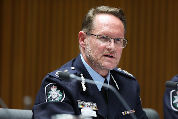 AFP assistant commissioner Stephen Nutt.