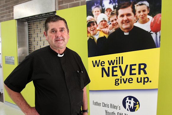 Mean Streets, Kind Heart. The relentless campaigner Father Chris Riley in 2013. 