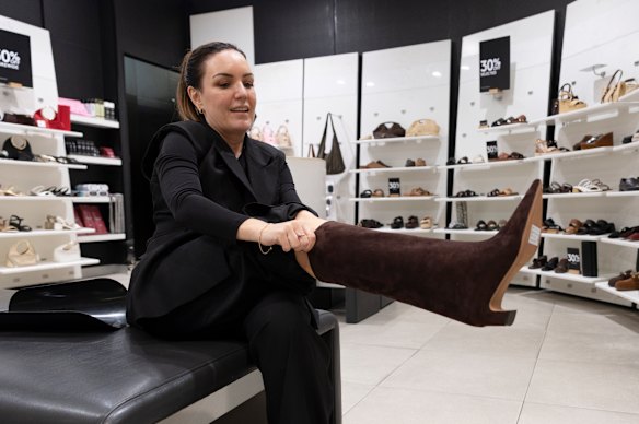 Lydia Wheatley has shopped at Betts for more than a decade, and is relieved to hear the Sydney Westfield store won’t be closing.