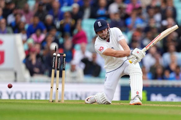 The last wicket falls.