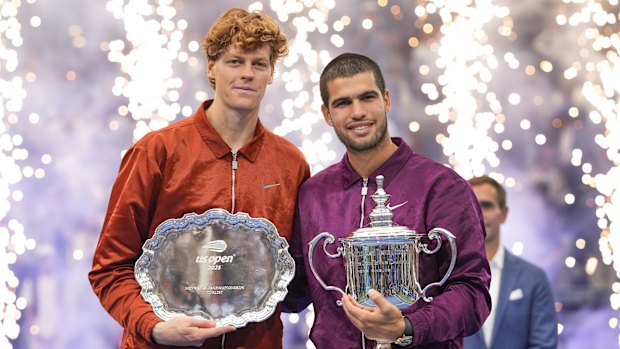 Dominant duo: Jannik Sinner and Carlos Alcaraz.