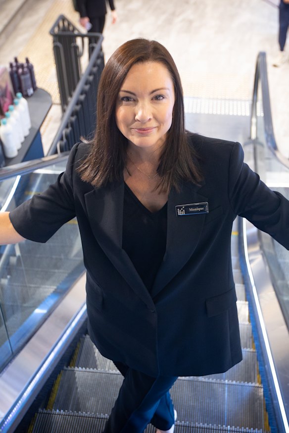 Monique Murray from David Jones in Bourke Street.